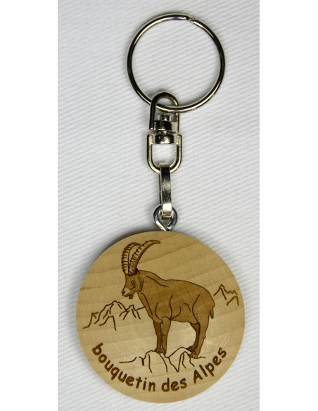 porte clé bouquetin des Alpes