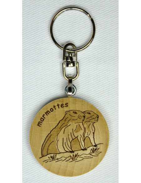 porte clé marmottes