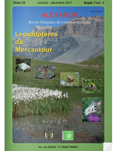 Revue Alexanor n°28 : Lépidoptères du Mercantour