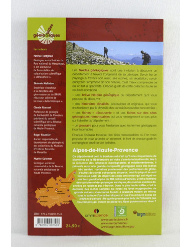 guides géologiques: Alpes de Haute Provence