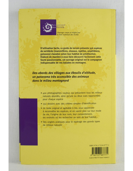 les guides de terrain des parcs nationaux : à la rencontre des animaux en montagne