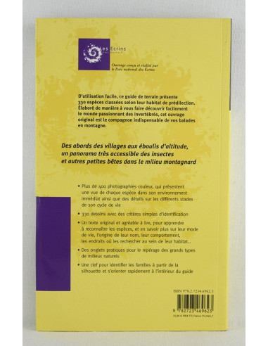 les guides de terrain des parcs nationaux: insectes et autres petites bêtes en montagne